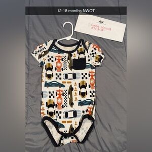 Little Sleepies Fast Lane Bodysuit